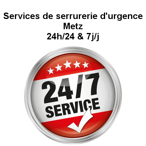Services de serrurerie d'urgence 24/7 de qartier à Metz